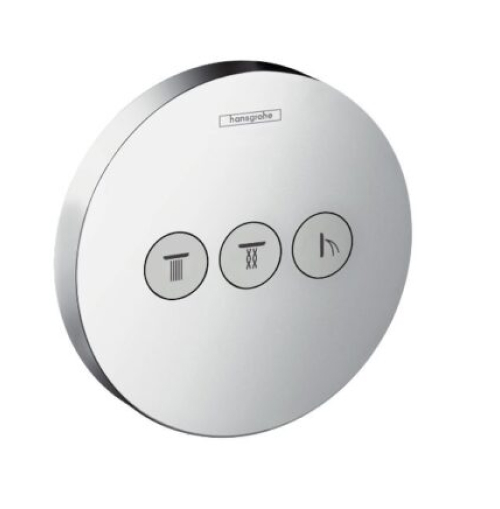 ShowerSelect Duschmischer UP Rund Hansgrohe 3 Verbraucher
