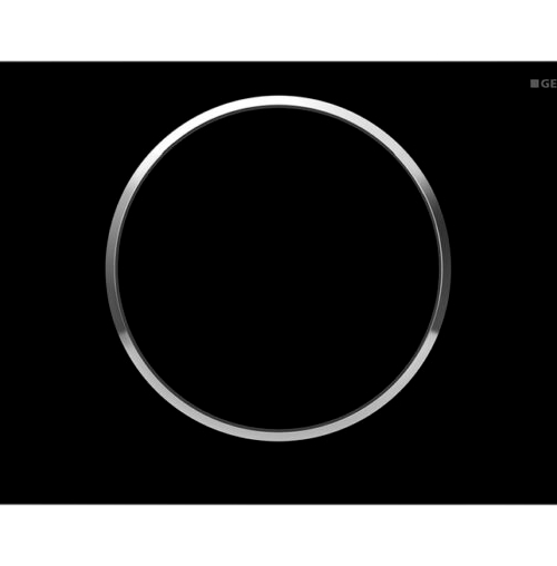 GEBERIT Sigma10 Betätigungsplatte schwarz hochglanz