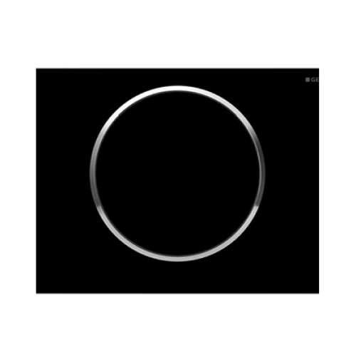 GEBERIT Sigma10 Betätigungsplatte schwarz hochglanz