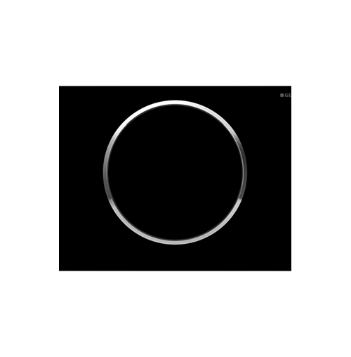 GEBERIT Sigma10 Betätigungsplatte schwarz hochglanz