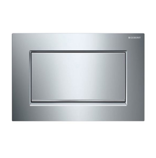 Betätigungsplatte Geberit Sigma 10 verchromt-gebürstet