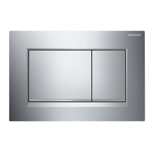 Betätigungsplatte Geberit Sigma 30 Mattverchromt