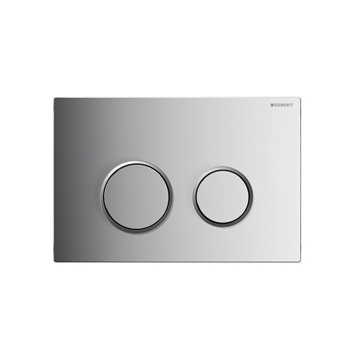 Betätigungsplatte Geberit Sigma 20 glanzverchromt-mattverchromt-glanzverchromt