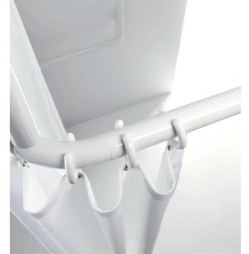 Barrierefrei HEWI Vorhangstange Eck