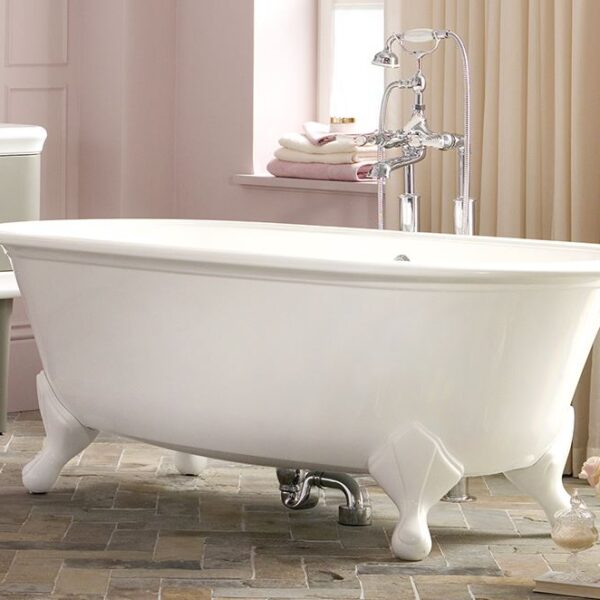 Freistehende Badewanne Steinguss V+A Radford Victoria + Albert Mineralguss Freistehende Badewanne Nostalgisch Retro