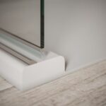 Duschtrennwand KORALLE Seitenwand freistehend S505 tdfq