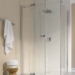 Duschtrennwand KORALLE Eckdusche Pendeltüre s800 edp