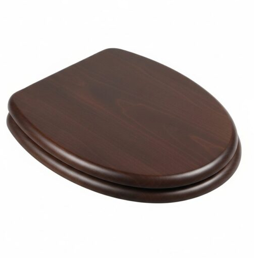 WC Deckel Simas Arcade Massiv Nussbaum Absenkautomatik