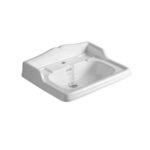 Waschtisch retro Simas Arcade B=68 Nostalgisches Waschbecken Keramik