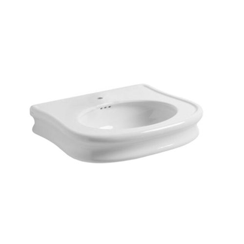 Waschbecken Keramik Lante B= 70 cm Nostalgisch Retro