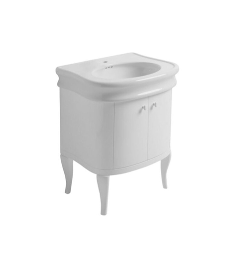 Badmöbel Simas Lante B=70 Bodenstehend Nostalgisch Retro