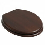 WC Deckel Simas Londra Massiv Holz Nussbaum