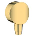 Schlauchanschluss rund Hansgrohe Duschen Fixfit-E gold poliert