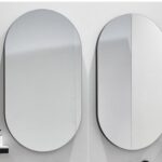 CIELO Spiegel / Spiegelschrank Spiegel oval Ceramica Cielo Design Keramik