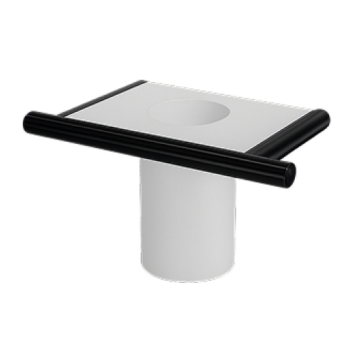 Becherhalter Corian PVD Black 40mm Treemme