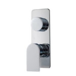 Duschenmischer 3-Weg Wandplatte UP Treemme RAN