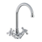 Mischer für Waschtisch Nostalgisch Treemme Romantica Zweigriff