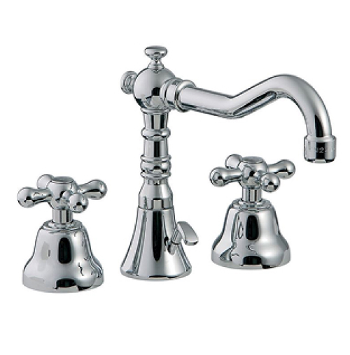 Mischer für Waschtisch Romantica 3 Loch Nostalgisch Chrom A18