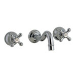 Mischer für Waschtisch Retro Treemme Romantica 3 Loch