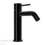 Waschtischarmatur Treemme 40mm PVD Black A125