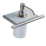 Seifendispenser Edelstahl/Corian 40mm