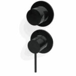 Dusche / Wannemischer Treemme PVD Rosette Gun-Metal-Black