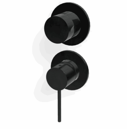 Dusche / Wannemischer Treemme PVD Rosette Gun-Metal-Black