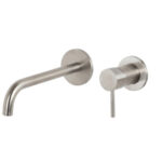 Waschtischmischer Treemme Edelstahl A15 Rosette