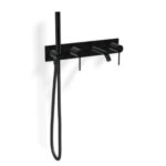 Badewannenmischer Treemme 40mm PVD Metal-Black