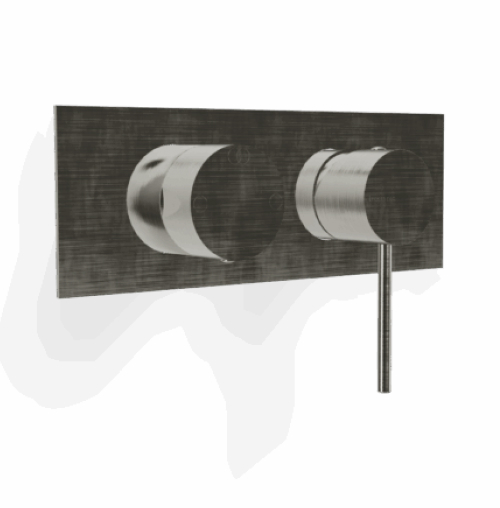 Dusch/Wannenarmatur Edelstahl Treemme 40mm