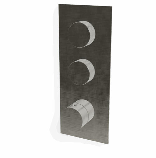 Duschmischer 2 Weg Wandplatte UP Treemme 22mm