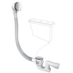 Ablauf Badewanne TRES