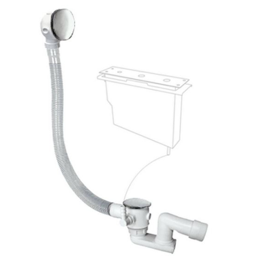 Ablauf Badewanne TRES