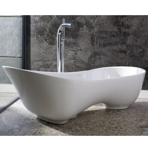 Badewanne freistehend Glanz V+A Cabrits