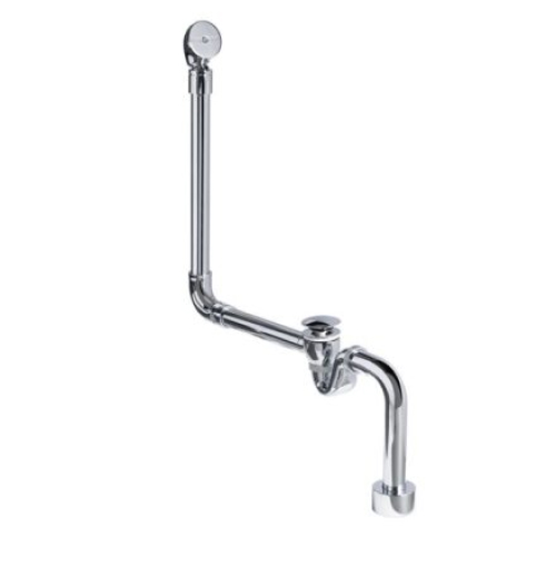 Badewannenablaufgarnitur Messing Glanz V+A K30