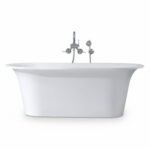 Freistehende Badewanne Glanz V+A Monaco