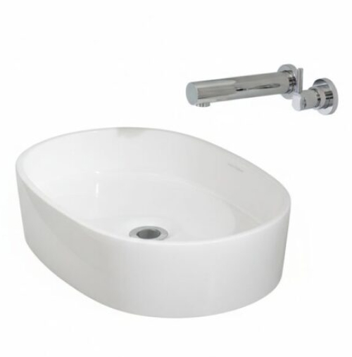 Aufsatzbecken Steinguss V+A iOS 54