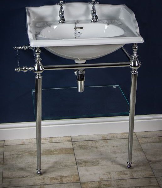 Waschtisch retro Victorian B= 63.5 cm Nostalgisch Retro