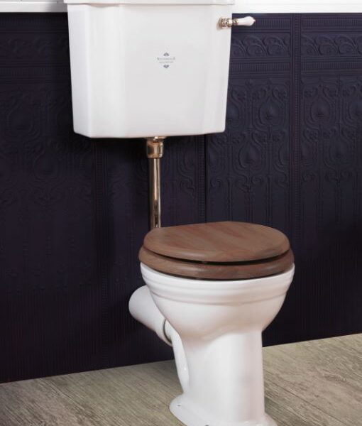 WC Stand Silverdale Victorian Spülkasten Halbhoch Nostalgisch retro