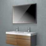 Lichtspiegel NEVIANO schwarz matt B=60 Vogelsang