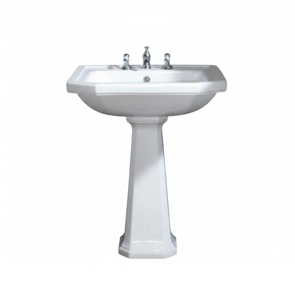 Waschtisch inklusiv Säule retro Empire B= 70 cm