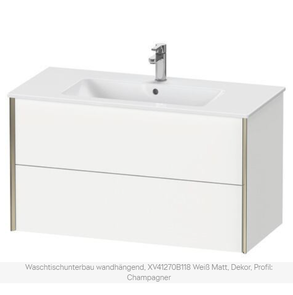 Badmöbel Duravit 101 Xviu