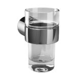 Zahnbürstenbecher Wandmodell Linie Golf klarglas Bad-Accessoires