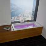Badewanne Acryl 180x80 Repabad Arosa Ergo Weiss Matt Einbaubadewanne