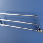 Badetuchstange 3-fach 80cm Bodenschatz Chic 14 chrom