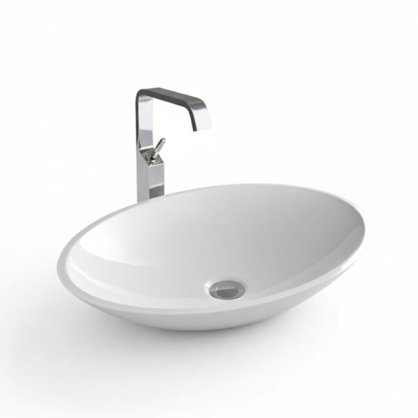 Aufsatzbecken Keramik Glanz Mastella 58*40*9