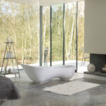 Badewanne freistehend Glanz V+A Cabrits