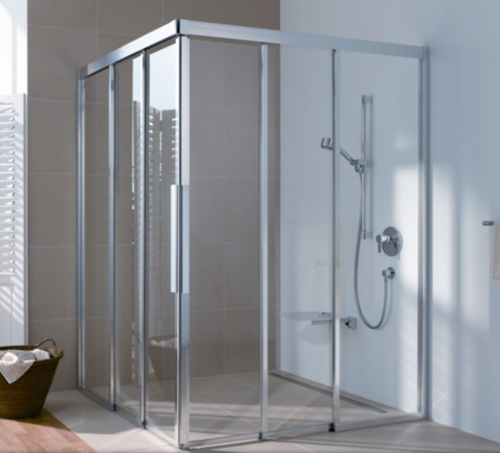 KORALLE Eckdusche barrierefrei S400 Comfort ceds