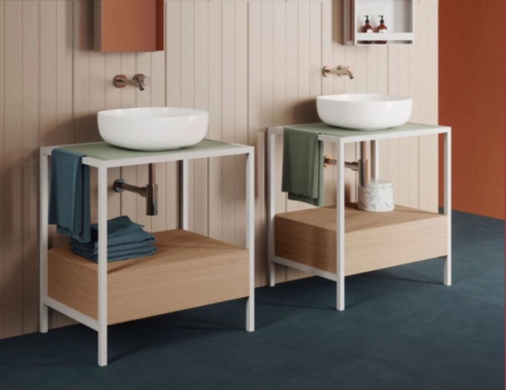 Aufsatzbecken Keramik Azzurra Elegance ZIP 60x45x15 weiss