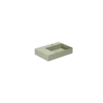 Waschtisch Elegance Squared B= 60 cm Ablage links